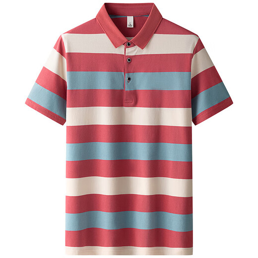 HAILAN HAILAN HOME Même marque de mode à manches courtes à manches courtes à manches courtes pour hommes minces d'été pour hommes et jeunes bas de base décontractés 826 Couleur brune m (90-115Jin [Jin est égal à 0,5 kg]))