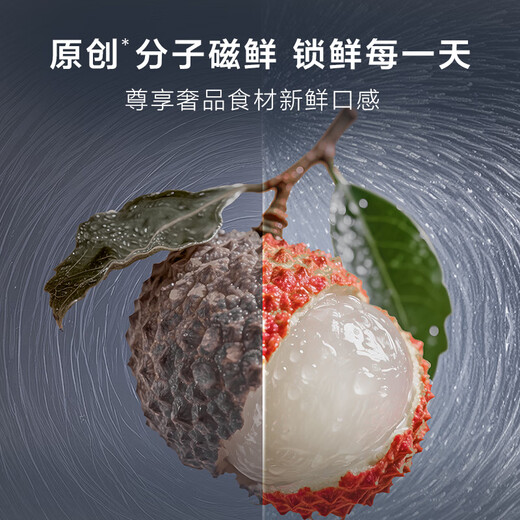 TCL Ice Kirin King 515 liter cross four-door original molecular magnetic fresh dual system automatic ice making ultra-thin zero-embedded refrigerator large capacity household refrigerator trade-in R515T15-UQBS