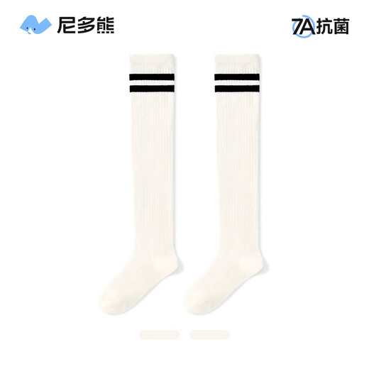 Nido Bear Stockings Summer Summer Fin Algody Calcets Chicas College Calcetines de fútbol de rodilla Calcetines de terneros