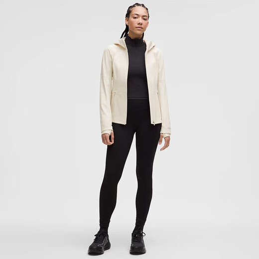Lululemon 丨 Cross Chill Veste de sport féminin Reproofroprower répulsion lw4cegs léger Ivory White M