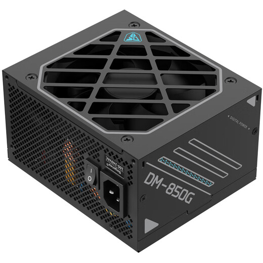 鑫谷（segotep）数智DM-850G双金牌全模数字电源（12.5cm短尺寸/全日系电容/风扇自定义/ATX3+/10年保/额定850W）