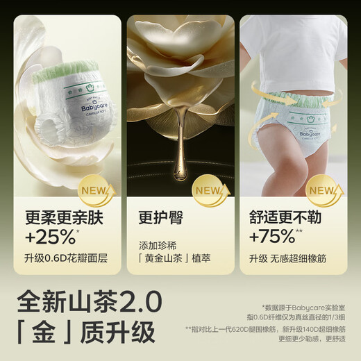 Babycare Golden Camellia Tull Pantal