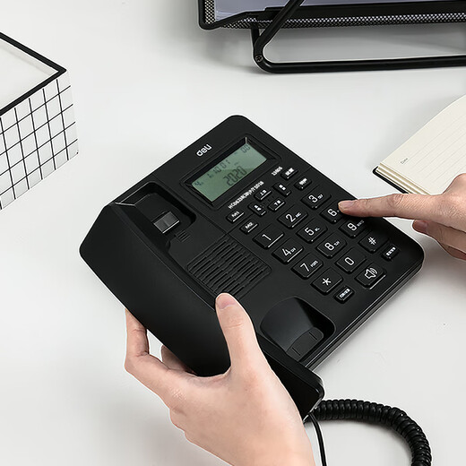 Kabel sitzende stationäre Telefon Home Office Stand-Alone Caller ID Rezept
