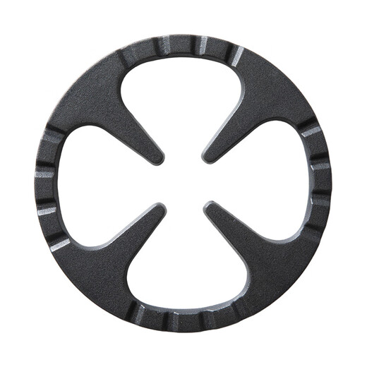 Shuangshan gas stove bracket kettle small milk pot auxiliary pot holder universal kitchen natural gas stove stand holder anti-slip four-leaf clover type suitable for pots and pans within 17cm