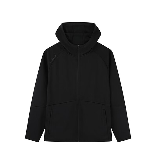 361 Jacket Men's Autumn and Winter New Sports and Leisure Hooded Velvet Warm Jacket Windbreaker Top 652534605-4