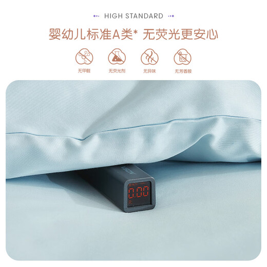 Luolai Children's Baby Class A 60 Count Cotton Sheet Three-piece Set Kindergarten Pure Cotton Baby Bedding 120*150cm