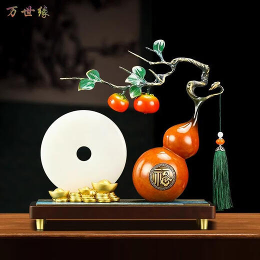 Yusen reminisant l'âge éternel des fleurs fleurit et fleurit et orchidées ornements de boucles paisibles se déplaçant dans de nouveaux cadeaux de maison décoration de cabinet télévisé bj1381-b 35_13.8_35cm