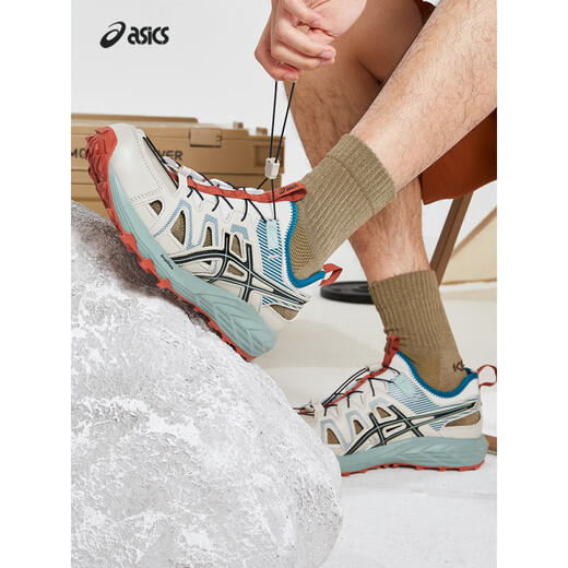 亚瑟士（ASICS）GEL-SONOMA SE男女同款运动凉鞋洞洞鞋户外鞋1203A408 米白色/黑色200 36