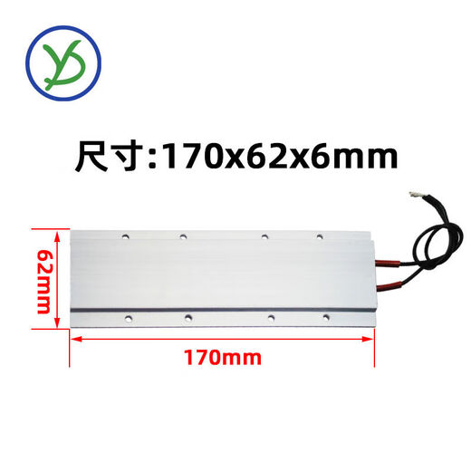 PTCYIDU high power 220V cast aluminum constant temperature PTC ceramic heater air electric heater insulation heating plate 17062 220V60 degrees