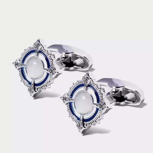 NOSSKISS bright star design cufflinks for men's light luxury French cuff nails customized birthday gift Father's Day gift Free lettering/writing greeting card