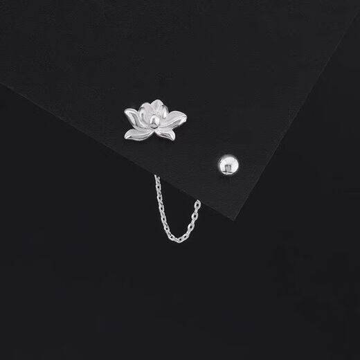Zhuqing 999 foot anemone tassel ear wire sterling silver earrings for women, high-end light luxury temperament long earrings new earrings 999 foot anemone ear wire gift box packaging