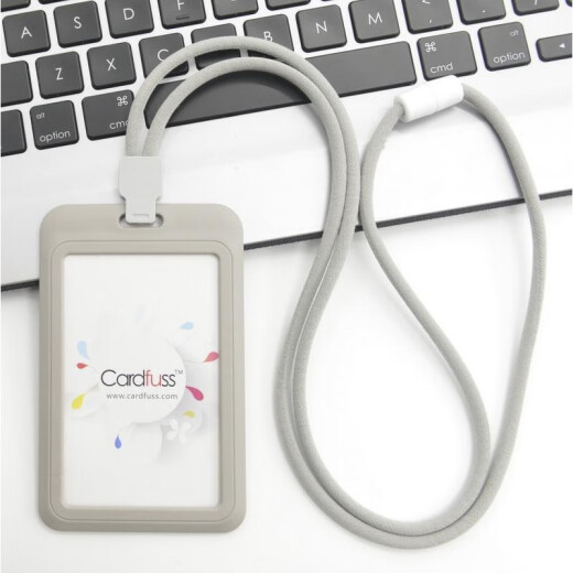 JPHZNB Fashion Round Rope Lanyard Tarjeta de empleados Tarjeta de autobús Tarjeta de trabajo Tarjeta de trabajo Tarjeta de campus Bus C5 C5 White Horizontal Versión + 9734 White Round Rope