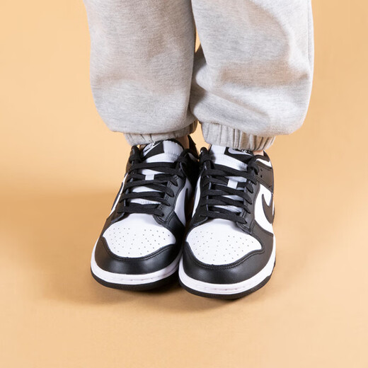 Nike (NIKE) Dunk Low Black and White Panda Men and Women Low Top Casual Board Shoes DD1391-100 DD1503-101 Women 37.5