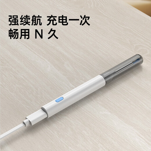 Jieshijia visuelles Ohrlöffel visueller Ohrlöffel Ohrpiercing Löffel Ohrpiercing Werkzeug Set P6 Elfenbein Weiß
