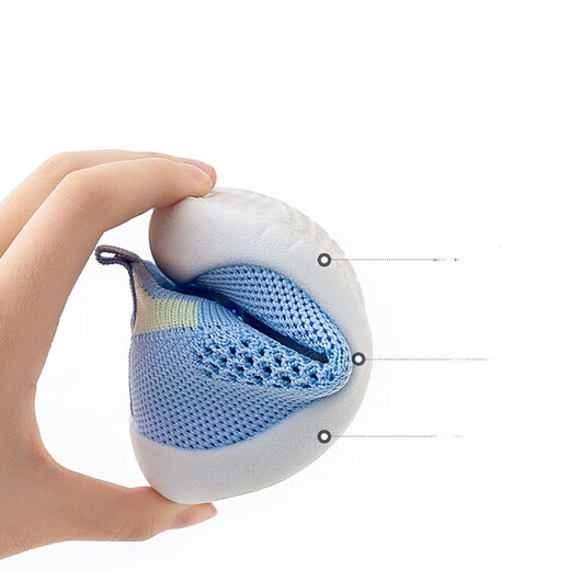 Tutu Dawen Baby Sandals Summer Toddler Shoes 0-1-2 Years Old Boys and Girls Indoor Floor Socks Soft-soled Front Shoes Green Mesh One Size Inner Length 12.5cm (Recommended 6-12 Months)