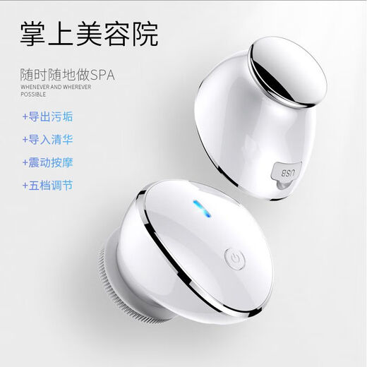Kakushang super multi-functional home face lifting, firming, massage and face wash instrument export and import instrument white