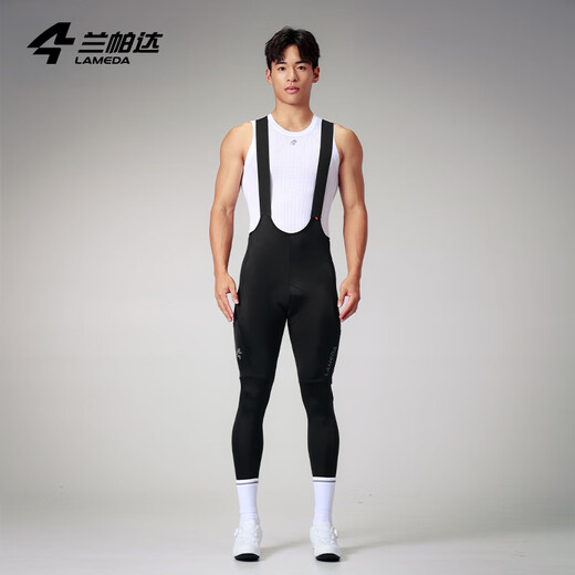 LAMPARDA Doppelpfeil -Fahrradhose Herren -Straßenrad Fahrrad Fahrrad Reitausrüstung Frühling und Sommerradanzug Langer Shorts Dragon Leap Bohrung Federgurt Lange Hose schwarz - Doppelpfeil + Seitenpockt 2xl (80-90 kg)