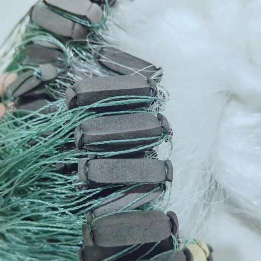 Soft silk three-layer floating net fish net sticky net 1.5 meters 2 meters 3 meters high new three-layer fishing net crucian carp sticky net hanging net 1.5 meters high 2 fingers white silk three-layer floating net 100 meters long