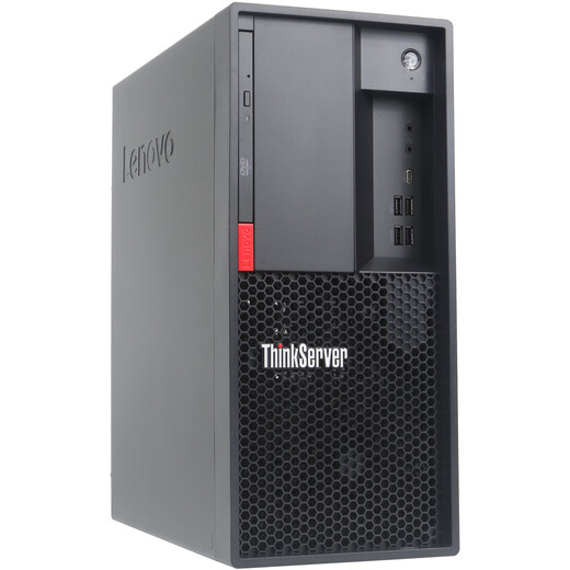 Lenovo ThinkServer TS90X kleiner 4U-Tower-Server-Host Xeon E-2324G Quad-Core 3,1-4,6 GHz 32G-Speicher丨2 2T-Festplatte丨RAID1