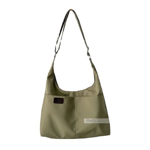 Xiaomi (MI) Leichte Leinwandtasche mit großer Kapazität Frauen einzelner Schulter-Diagonal Cross Bag College-Studenten der Klassenbeutel Freizeit und vielseitig japanisches College Beige-1049 Stoff