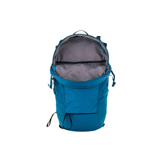 
North Face 24L outdoor comfortable carrying large capacity nylon schoolbag backpack backpack regular couple style holes Peacock blue