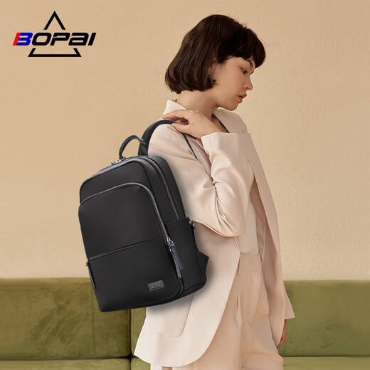 Bopai Bopai New Fashion рюкзак для женщин большие школьные сумки для женщин 14-дюймовая сумка для бизнеса для женщин для женщин Black Black