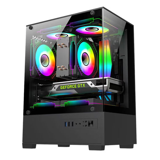 WuSeYu 13th generation Core i5-13450HX 16G 1TB solid state RTX3050 office commercial home gaming desktop computer host complete set 27 inches