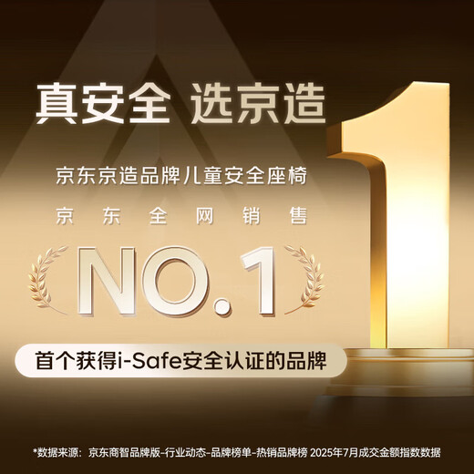 Jingjing Tokyo-made child safety seat 0-6-7 years old baby i-Safe dual ventilation heated star cabin pro star fog gray