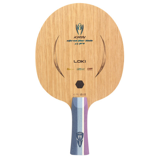 Base de tenis de mesa de Loki Thor Kirin K5 Pro incorporado Fibra Table de tenis Raqueta Horizontal