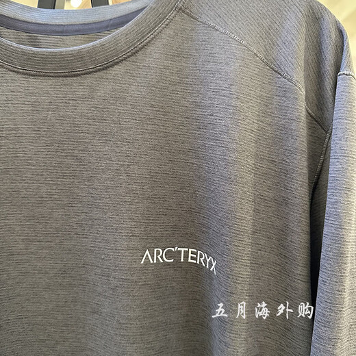 始祖鸟（ARC'TERYX）S25CORMAC ARC'BIRD LOGO SS男士速干短袖T恤9721 BHR 黑灰色 S