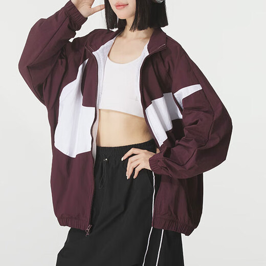 耐克（NIKE）外套女装夏季新款健身训练运动服连帽防风休闲夹克HV4108-652 HV4108-652 S