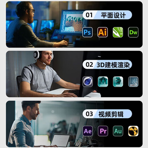 华硕（ASUS）华硕英特尔酷睿14代i5/i7台式电脑主机商用企业设计做图剪辑直播 配置三(i5 12400F+16G+3050)