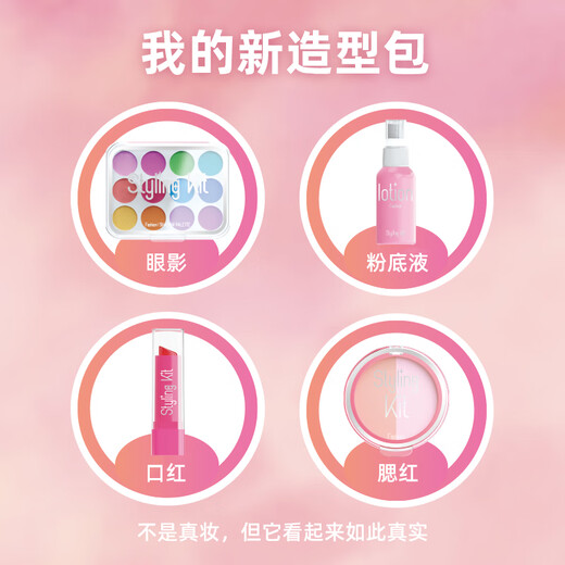 
Kang Baique Children's Simulation Cosmetics Girls Toys House Girl Set Makeup Box Girls Birthday Gift
