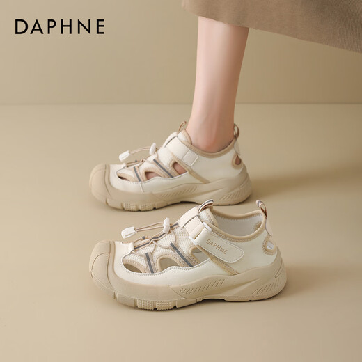 Daphne Sports Sandales pour les femmes 2025 Nouveau été décontracté Hollow Hollow Breshable Mountalneering chaussures de ruisseau mignon mélange 37