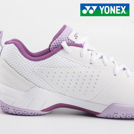 YONEX2025 new Yonex badminton shoes women's professional yy sports shoes anti-slip and transparent high-value sneakers lavender SHBCFT2 new sports shoes women's 39