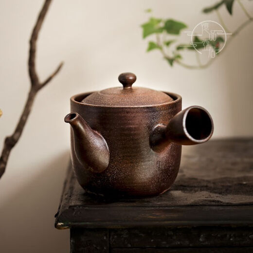 Cocinar té en la estufa, uso en el hogar, té hirviendo, agua hirviendo, puro lado de barro de roca de lana a mano mango de leña de gran capacidad, tetera rongtian elaboración de cerveza, modelo de mano izquierda chaiyao 16813 conciencia 1080ml 701ml (inclusive) -800ml (inclusive)