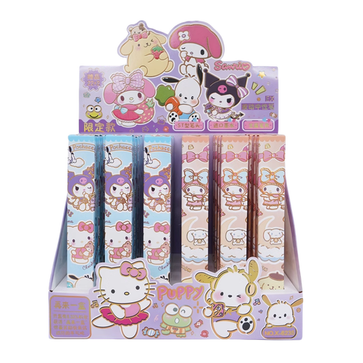 Uhfq Sanrio's Blind Box Pen Creative Cartoon Migne Ins High-Value Press Neutral Pen rapide Dry Black Water Pen 0 X-6189 Naruto Blind Box Pen aléatoire 6 0,5 mm 0,5 mm x Single
