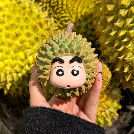 Cartoon durian crayon Xiaoxin anti-fall engraving children's piggy bank panda strawberry bear cute ornament gift banana Xiaoxin piggy bank 18cm