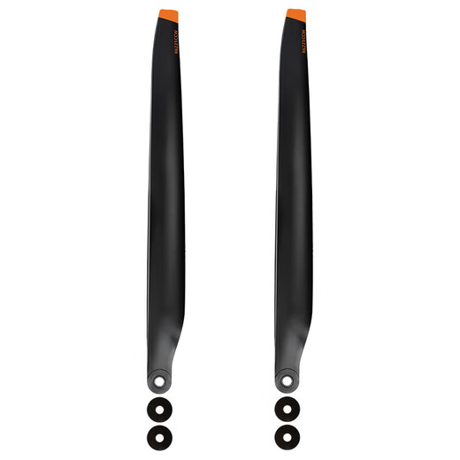 大疆T70 T70P T100桨叶6223全套碳纤维螺旋桨植保无人机配件 原厂材质【黑色碳纤款】赠垫片 R6223-1对CW(2片)