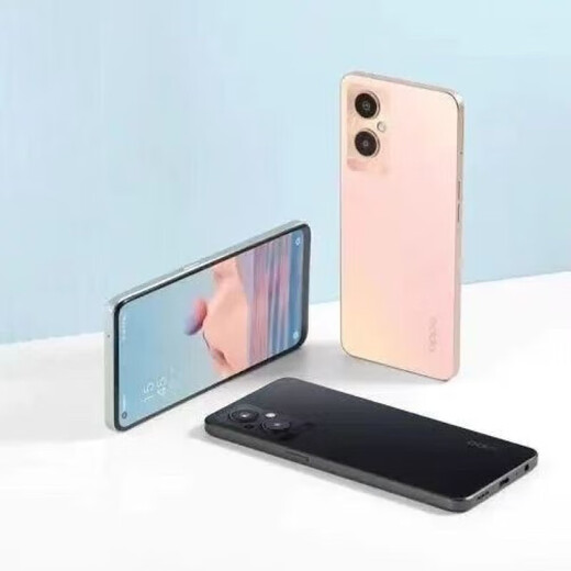 OPPOA96 4G Pass Dual Sim Dual Standby Snapdragon 695 Prozessor 6.43-Zoll Ultra-Definition großer Leinwand 128G großer Speicher 4500mAh Battery Student Vorgespannter Backup A96 Fantasy Color Face Unlock 8 GB+256 GB [Paket 2]