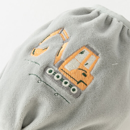 David Bella two pairs of children's sleeves autumn and winter sleeves boys and girls suede sleeves