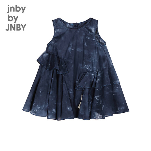jnby by JNBY新款江南布衣童装连衣裙婴儿夏YO4G12250 406/藏青系混杂色 100cm