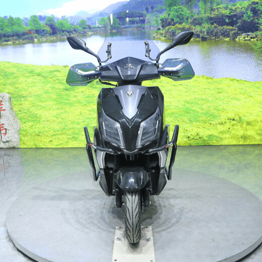 Manmang eignet sich für Tianying Yacht 125 Motorrad TY12532d Schutzstab Stoßstange Anti-Seite-Anti-Kollisions-Staber Kohlenstoffstahl vordere Stoßstange hintere Stoßstange