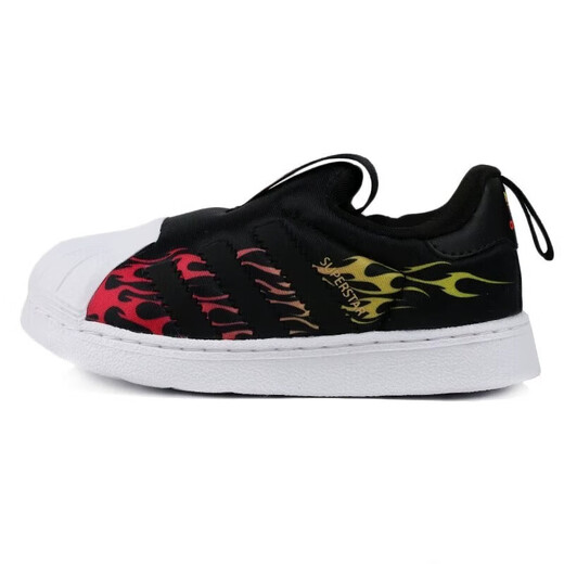 Adidas (adidas) Clover Children's Shoes Spring and Summer New Ins Fashion Fashion Shell Toe Breathable Sneakers Low Top Wear-resistant Casual Shoes EG9215 24 /7K/140mm