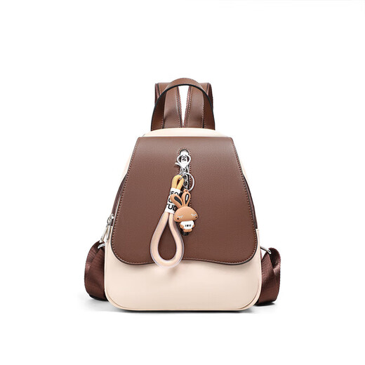 Reessy International First-Line Brand 2025 Nuevas mochilas, mochilas, bolsas, beige y café de viajes de moda de moda y modernas