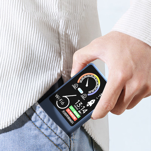 Bei Caijie WiFi Inalámbrico Portátil 6 Alquiler Mensual 9.9 Red Móvil 5G Banco de Energía Tráfico Ilimitado Internet Portátil Universal WiFi6 Three Netcom 2025 Nuevo Coche Inteligente Nacional Universal Edición Suprema Azul Zafiro-10000 mAh Gratis 3000G