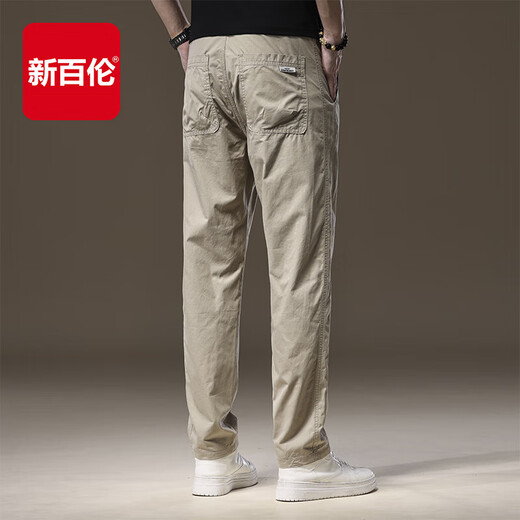 New Balance Pure Cotton Pantalones casuales para pantalones delgados de otoño de los hombres Pantalones sueltos pantalones de hombres de moda pantalones de tamaño grande de tamaño gran tamaño de primavera y otoño