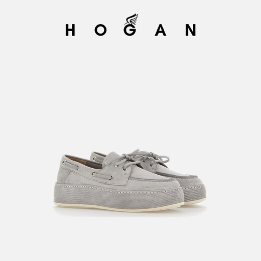 Женские туфли Hogan Women's Spring и Summer Series серия H-WRAP серия H681 лодочные туфли кружевные туфли толстые туфли для обуви для повышения высоты.