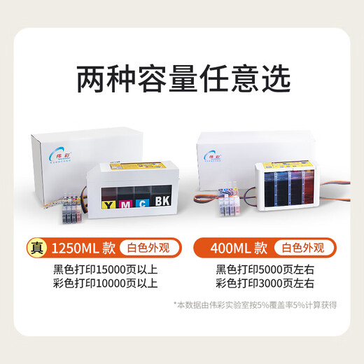 VColor 938 Paquete de cartucho de tinta de suministro continuo externo adecuado para HP HP 9730/9720/9110b/9120/9130 Paquete especial de suministro de Dalian tres [1250 ml de suministro continuo + más de 6 conjuntos de tinta especial]