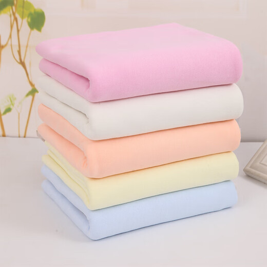Baby Pure Cotton Diaper Absorbants, respirant et lavable Baby Meson Couches de méson doux et confortables Super absorbant 45x50cm 10 Packs Rose